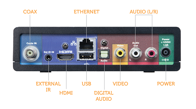 Catch Media Player IP815 back panel