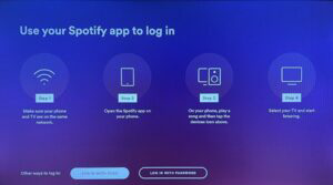 Spotify login