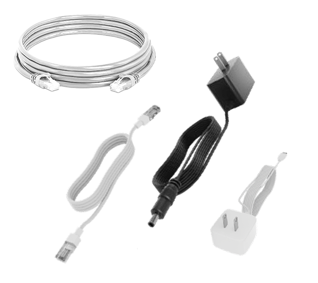 Ethernet cable, and modem cables for Arris and Ubee modems